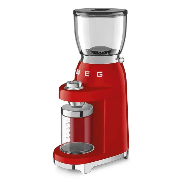 Smeg - Moulin À Café Cgf11rdeu Rouge Années 50 — vue 3