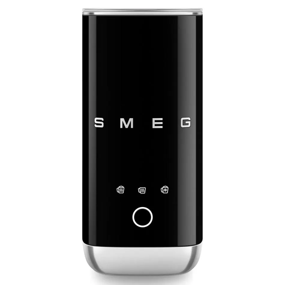 Smeg - Mousseur À Lait Noir Années 50 Mff02bleu — vue 2