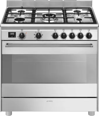 Smeg - Piano De Cuisson Gaz Bg91x2