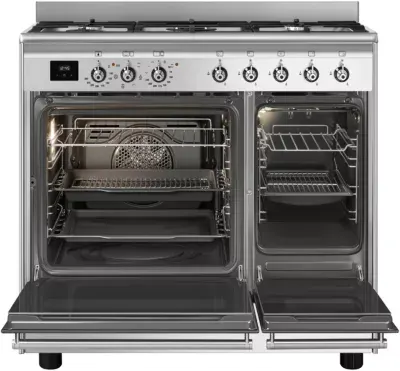 Smeg - Piano De Cuisson Gaz Cx92gm — vue 3