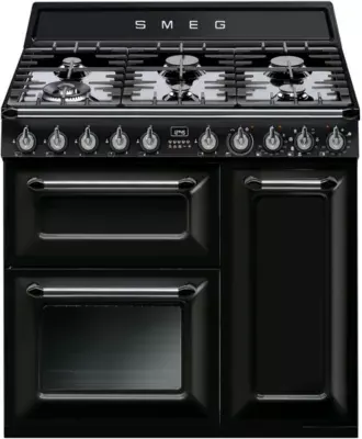 Smeg - Piano De Cuisson Gaz Tr93bl