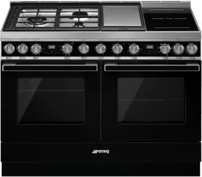 Smeg - Piano De Cuisson Mixte Cpf120igmpbl