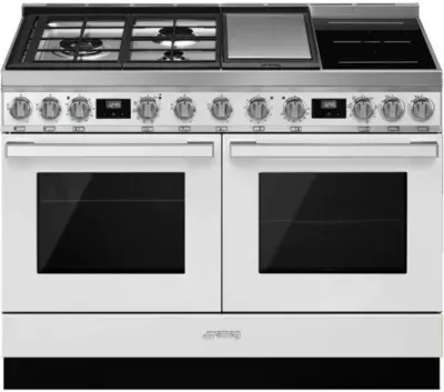 Smeg - Piano De Cuisson Mixte Cpf120igmpwh