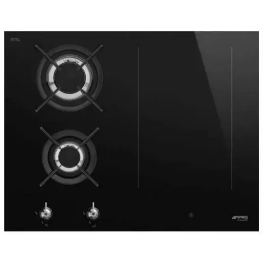 Smeg - Plaque Mixte Induction Gaz Pm3643d — vue 3
