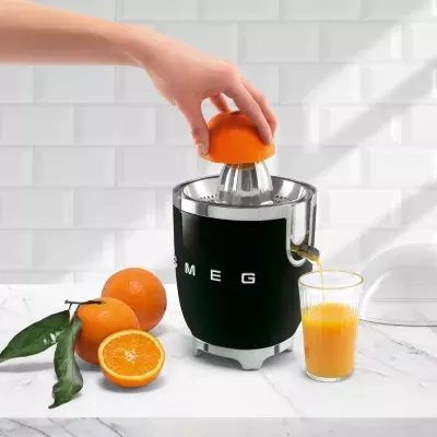 Smeg - Presse-Agrumes Cjf11bleu Noir — vue 9