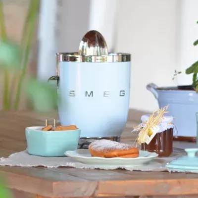 Smeg - Presse-Agrumes Cjf11pbeu Bleu — vue 7