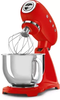 Smeg - Robot Pâtissier Smf03rdeu Rouge — vue 3