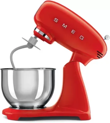 Smeg - Robot Pâtissier Smf05rdeu Rouge — vue 5