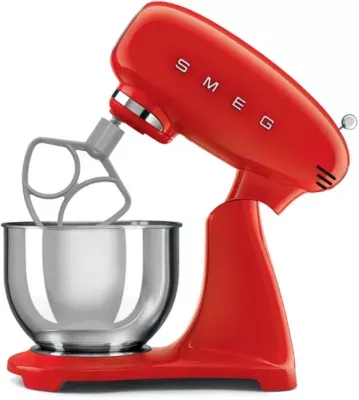 Smeg - Robot Pâtissier Smf05rdeu Rouge — vue 6