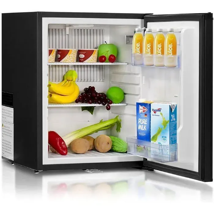 SMETA Frigo-220 V/12 V-Convient aux camping-cars fourgons aménagés fourgons chambres bureaux et hôtels-53L-Sans compresseur