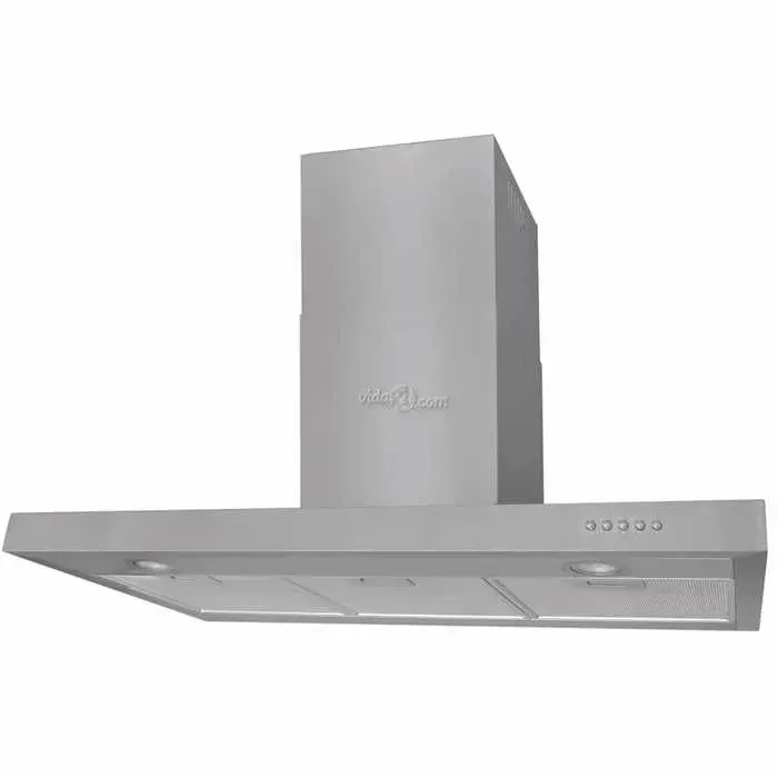 Solde 2026Hotte aspirante élégant Argent - Hotte plate Acier inoxydable 900 mm 16.2 Kg 59143561 — coloris Argente