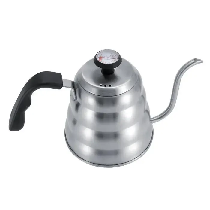 Sonew bouilloire à col de cygne Cafetière en acier inoxydable versant une bouilloire goutte à goutte avec col de cygne et