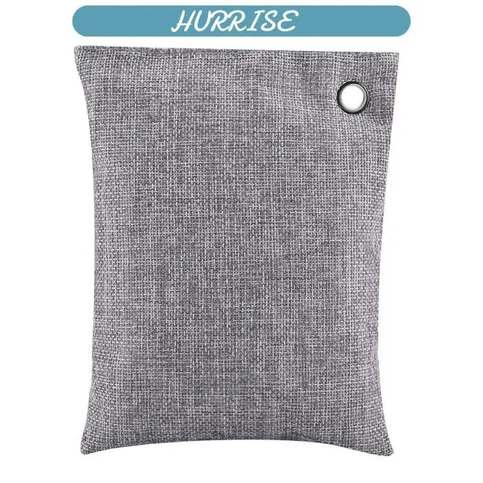 Sonew purificateur de charbon de bambou Sac de purification dair 8 couleurs charbon actif purificateur bagagerie sac Gris