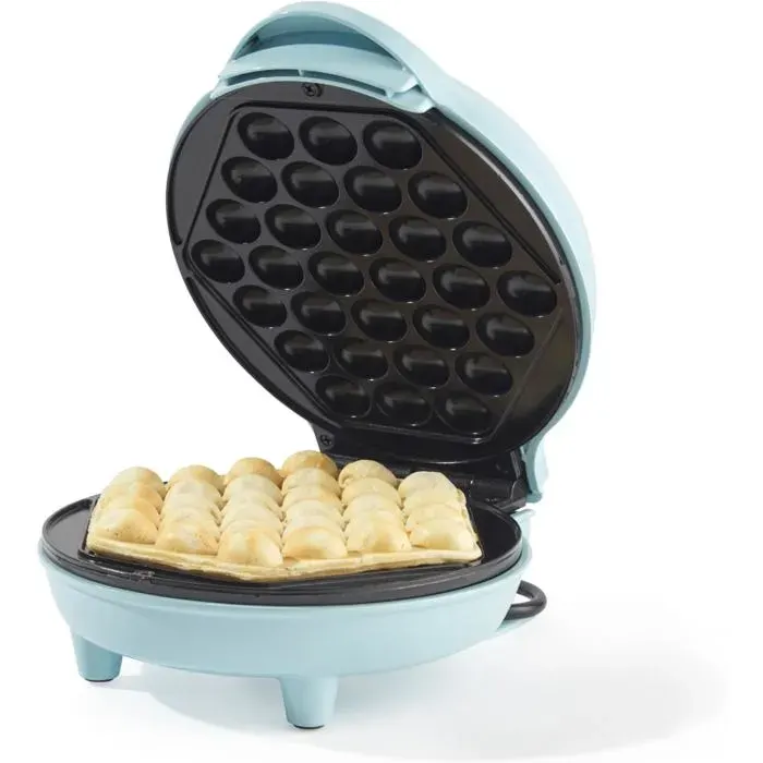 Sorbet Gloss Gaufrier Bubble 600 W Plaque 18 Cm