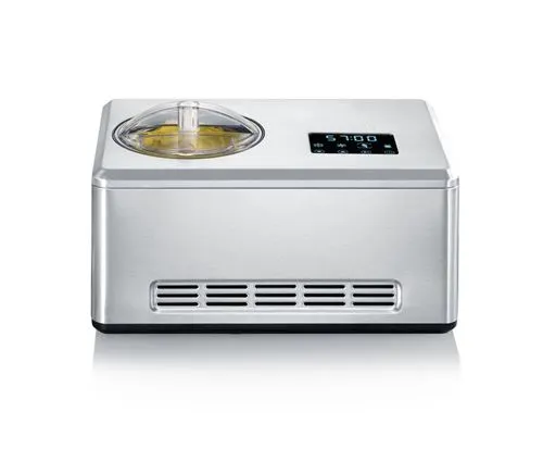 Sorbetière avec fonction yaourtière 2 en 1 Severin EZ 7406 180 W Argent