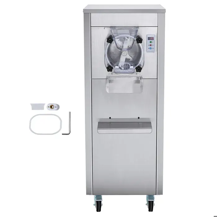 Sorbetière - DUOKU - BQL-128YH - 18 L/H - Cylindre Acier Inoxydable 6 L - Nettoyage Automatique
