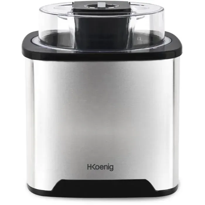 Sorbetière HKOENIG - SRB80 - Capacité 2 L - Préparation rapide: 30 à 40 min - 12W