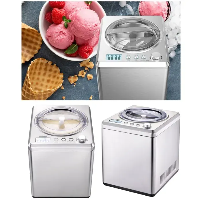 Sorbetière - MELISSA - HQ - 2 L - 180 W - Écran LCD