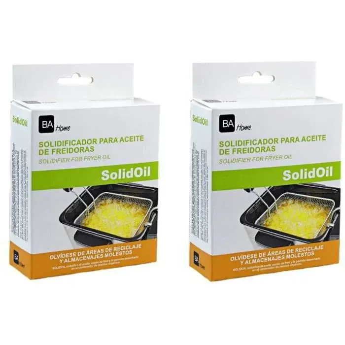 sparehome© - solidifiant pour huile de friteuse ou de friture