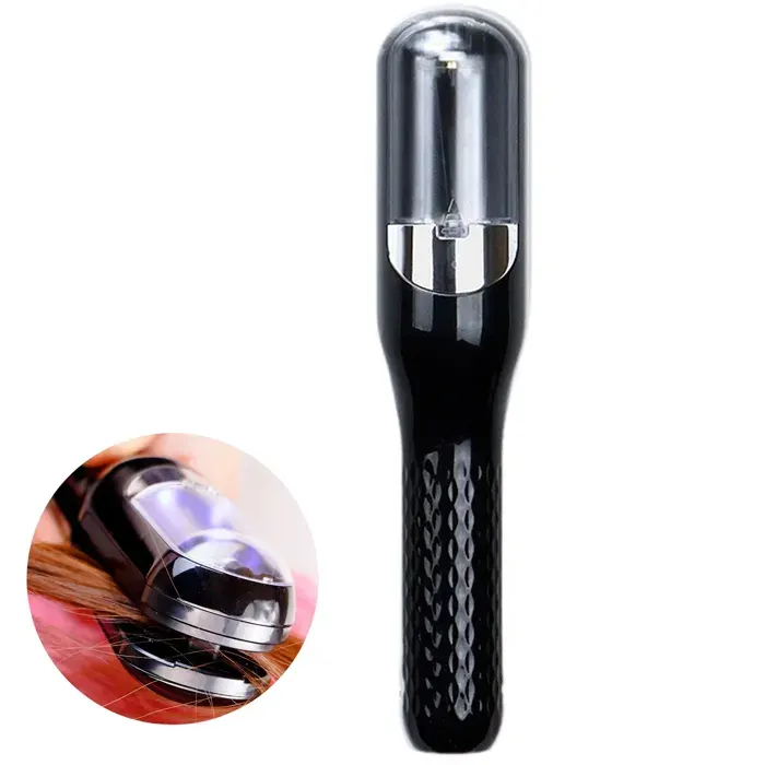 Split Ends Hair Trimmer Sans Fil – Vantory – Effilage et Coupe 3 W Batterie 500 mAh Pour Usage Domestique et Professionne Noir