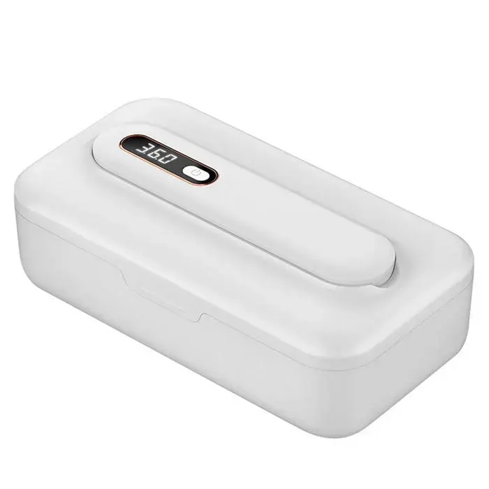 Stérilisateur à Air Chaud 24 x 136 x 86 cm Boîte de désinfection UV intelligente Peut être démonté individuellement Rechargeable — coloris Blanc
