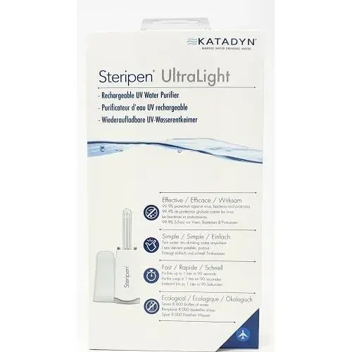 Steripen Purificateur d Eau UV Rechargeable