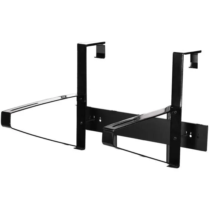 Support balcon réglable pour plancha - SOMAGIC - Oliana - Noir — coloris Noire