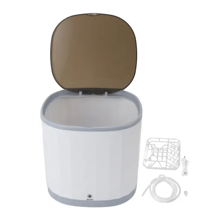 SURENHAP MINI TUP MACHINE DE ROULEUR MINI CAST Cleaner Machine portable entièrement automatique 360 electromenager lave-vaisselle