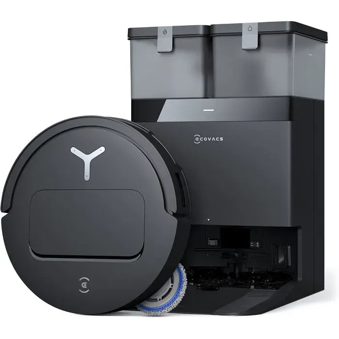 T50 Omni Gen2 Aspirateur Robot Avec StationPuissance 21000PaBrosse Latérale Et Serpillière ExtensiblesZerotangle 2.0Aivi 3D 2.0