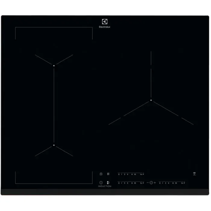 Table à Induction - Electrolux - EIV63343 - Noir - Électrique - Fonction Bridge — coloris Noire