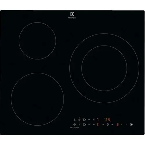 Table à Induction - ELECTROLUX - PIT60336C - 7350W - Noir - Verre trempé