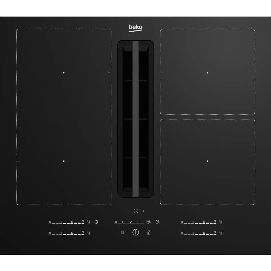 Table aspirante BEKO HIXI64700UF1 — coloris Noir