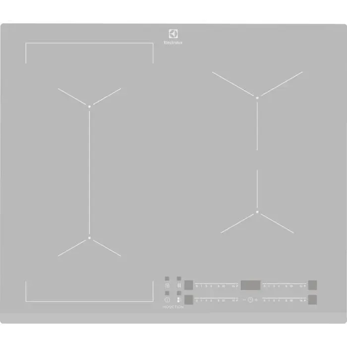 Table de cuisson à induction - Electrolux - EIV63440BS - 4 zones - Gris - Électrique