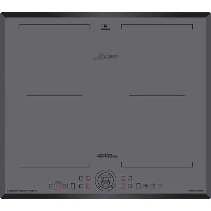 Table de cuisson à induction - KAISER - KCT 6730 - 60cm - FREE ZONE - Power Boost