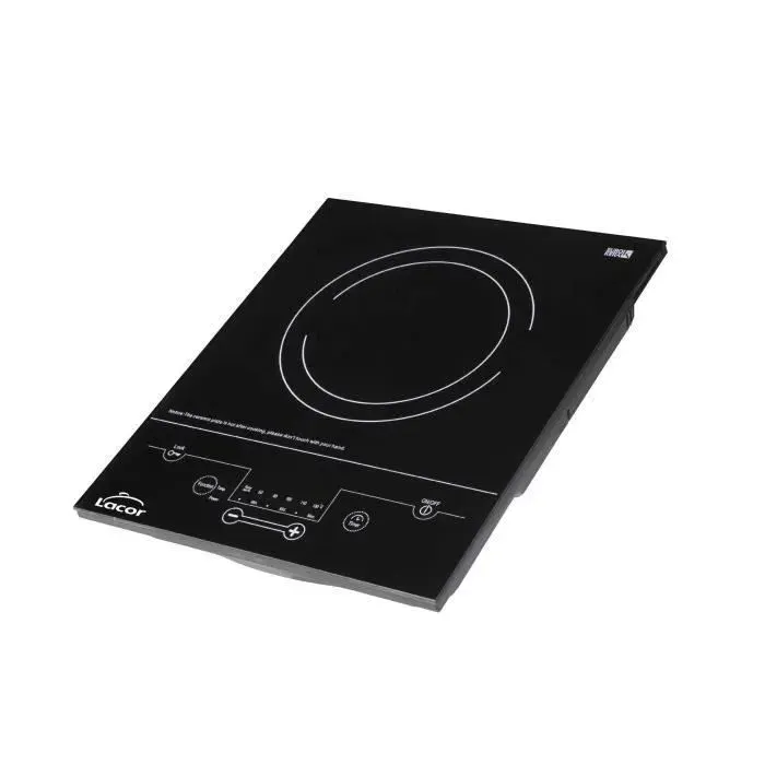 Table de Cuisson à Induction - Lacor - 69032 - 2000 Watts - Noir - Commandes Avant