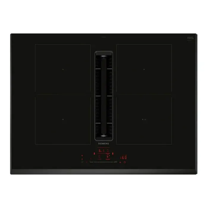 Table de cuisson à induction Siemens ED751HQ26E 4 feux en noir