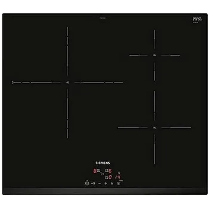 Table de cuisson à induction - SIEMENS - EH631BDB6E - 60 cm - 3 zones - EasyTouch avant