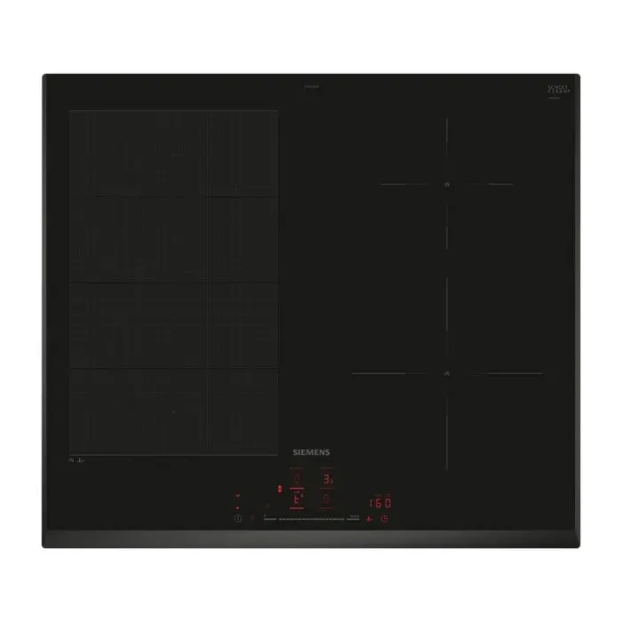 Table de cuisson à induction Siemens EX651HEC1E 4 zones noire