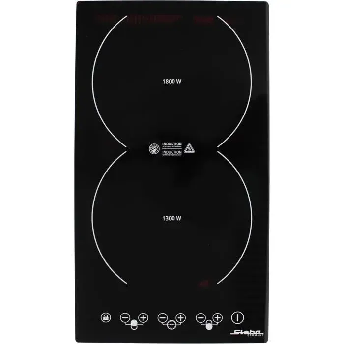 Table de cuisson à induction - STEBA - IK 200 - Autonome - Vitrocéramique - 3100 Watts