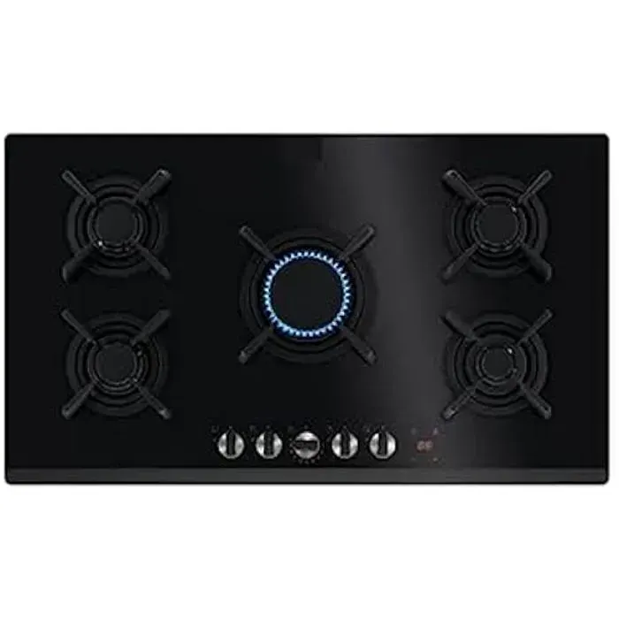 Table de cuisson au gaz - ELECTROLUX - KGG953753K - Noir - 880 mm - 510 mm