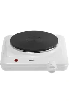 Table de cuisson électrique Proline 1500 W Blanc et Noir — vue 2
