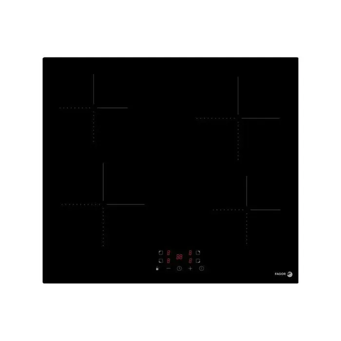 Table de cuisson Fagor FTV460C noire vitrocéramique