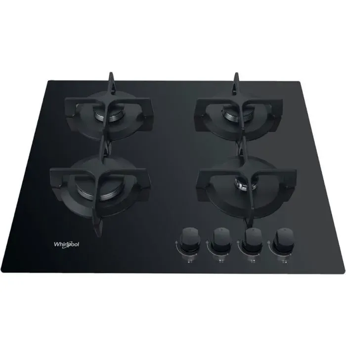 Table de cuisson gaz - WHIRLPOOL - AKT616NB - Arrêt automatique - Encastrable - Électronique