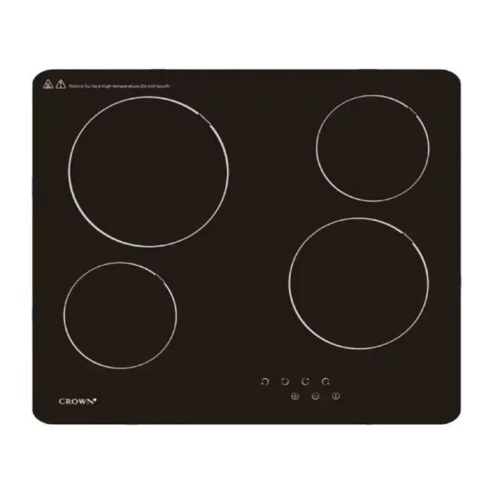 Table de cuisson vitrocéramique encastrable Crown PVT604.C