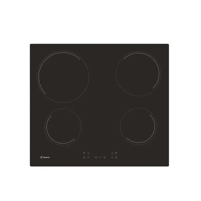 Table de cuisson vitroceramique - plaque de cuisson vitroceramique Candy - CH64CCB/4U2 - plaque de cuisson vitrocéramique
