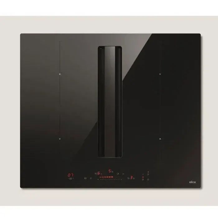 Table induction aspirante - ELICA - NikolaTesla Alpha B - 4 foyers - PRF0196211 - Largeur 60cm
