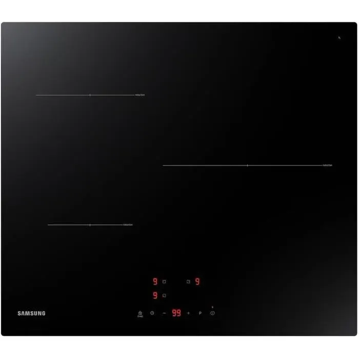 Table induction SAMSUNG NZ63T3706A1/UR - 3 foyers - L59 cm - Zone 28cm