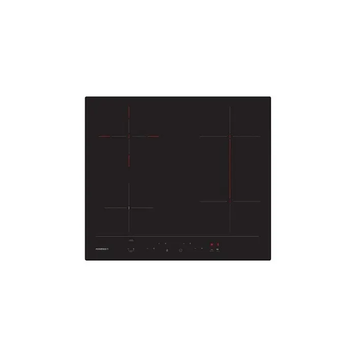 Table Vitrocéramique - ROSIERES - RH64DBCP2 - 4 foyers - 6500 Watts - Commandes frontales