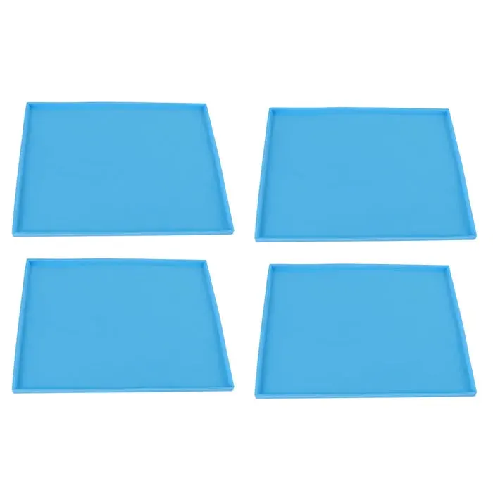 Tapis de déshydrateur en silicone de qualité alimentaire résistant aux hautes températures avec bord .