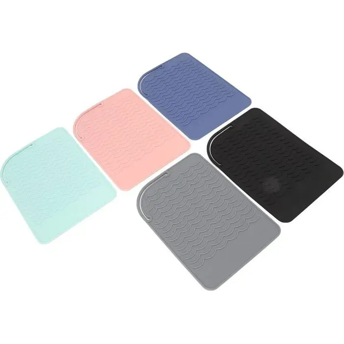 Tapis Silicone Chaleur - KeJi® - Protection Fer à Lisser - 218x16cm - Résistant 232°C
